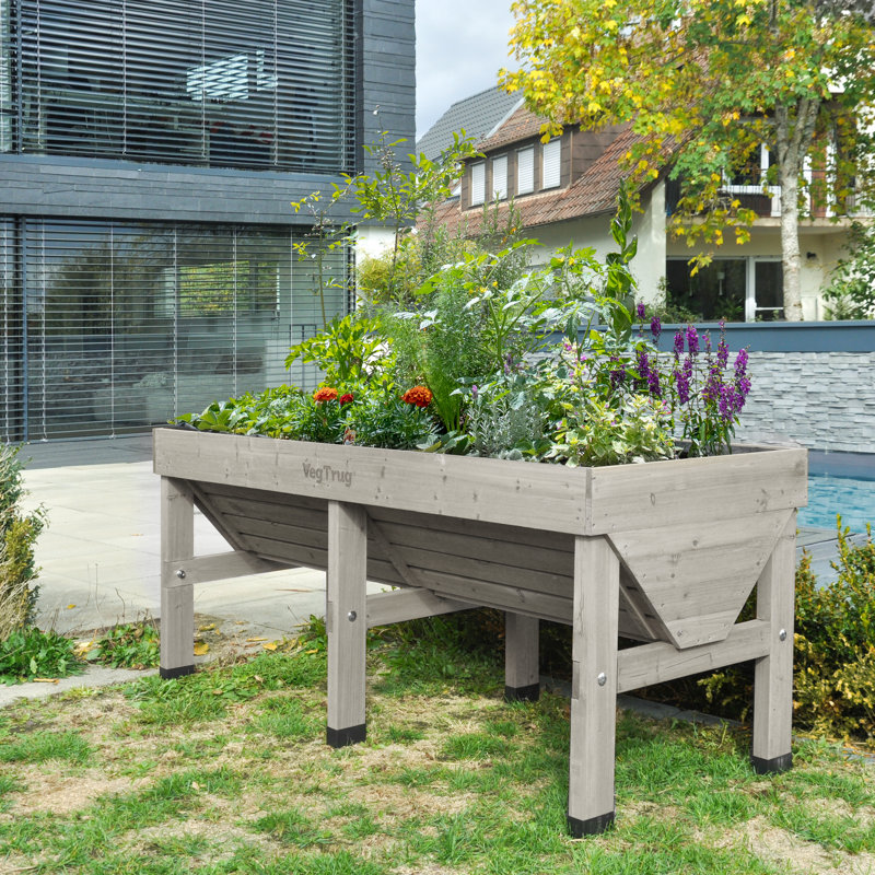 VegTrug Raised Herb Garden Planter 8 Pockets - Eartheasy